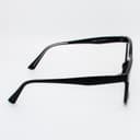 نظارة طبية مستطيلة سوداء - مصغرة 3