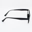 نظارة طبية مستطيلة سوداء - مصغرة 3