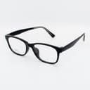 نظارة طبية مستطيلة سوداء - مصغرة 1