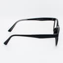 نظارة طبية مستطيلة سوداء - مصغرة 3