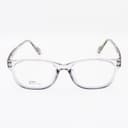 نظارة طبية مستطيلة شفافة بنفسجية فاتحة - مصغرة 2